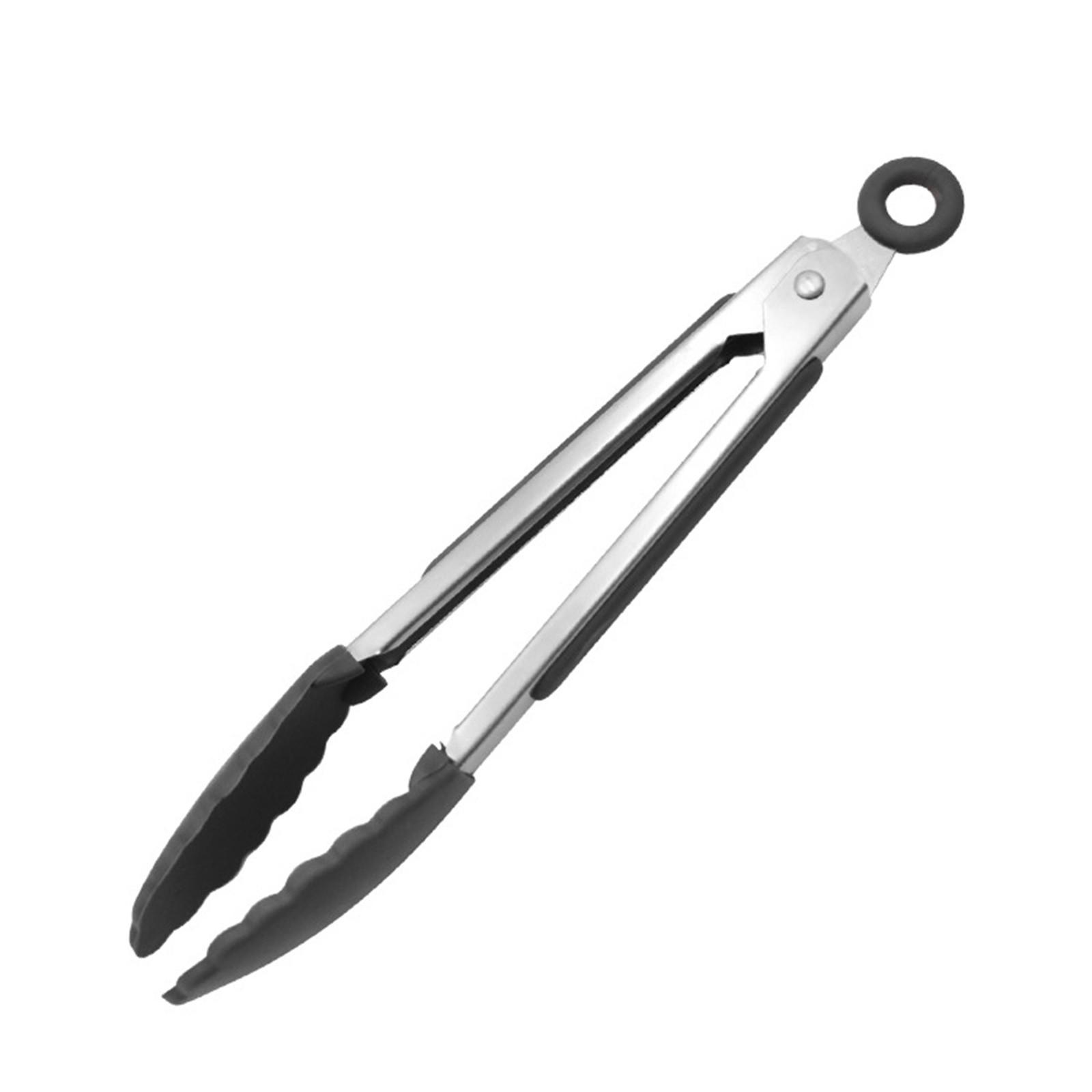 

Нержавеющая сталь с антипригарными силиконовыми наконечниками, посуда для приготовления пищи, барбекю, гриля, сервировки