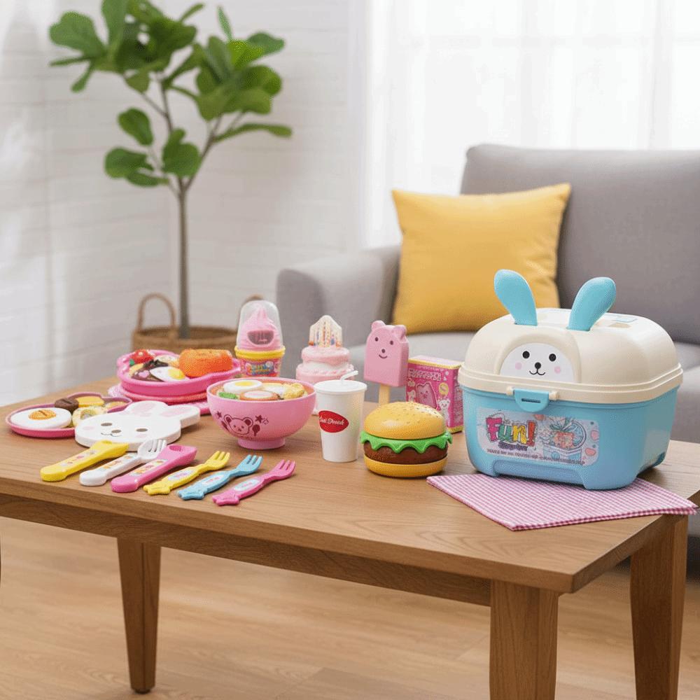 Pretend Play Pudding Feeding Set Simulation Model Play House Toys  Children's Toy