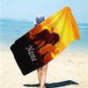 Personalized Lion Sunset Majesty Beach Towel Microfiber Beach Towel Thin Absorbent for Beach Swimming Yoga Bath Sports. 0910231
