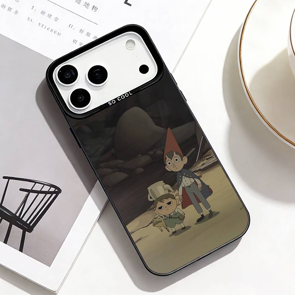 O-Over the G-Garden W-Wall Dark Fairy Tale Phone Case For iPhone17,16,15,14,13,12,Pro Max Black Colorful Phone case