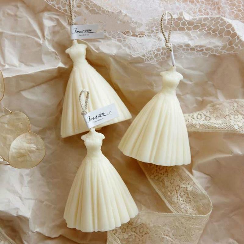 New Romantic Bride Candle Bride Shape Aromatherapy Candle Wedding Party Boxed Gifts Photo Props Hand Ornaments