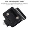 RV Door Lock Zinc Alloy Entry Door Latch Lock Replacement Kit with 4 Keys for Travel Trailer Campers RV Truck Cargo