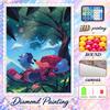 Knuckles the Echidna Diamond Painting Kit 5D Full Drill DIY Diamond Mosaic Wall Art Home Decor