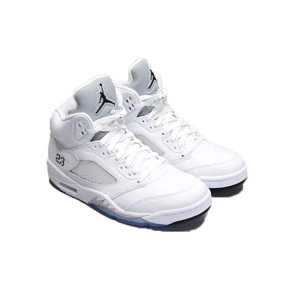 Jordan 5 Retro Metallic White 2015 GS 440888-130