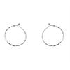 Exquisite Gold Pigment Hoop Earrings for Women: 2025 Trendy, High-End, Atmospheric, Simple Round Design