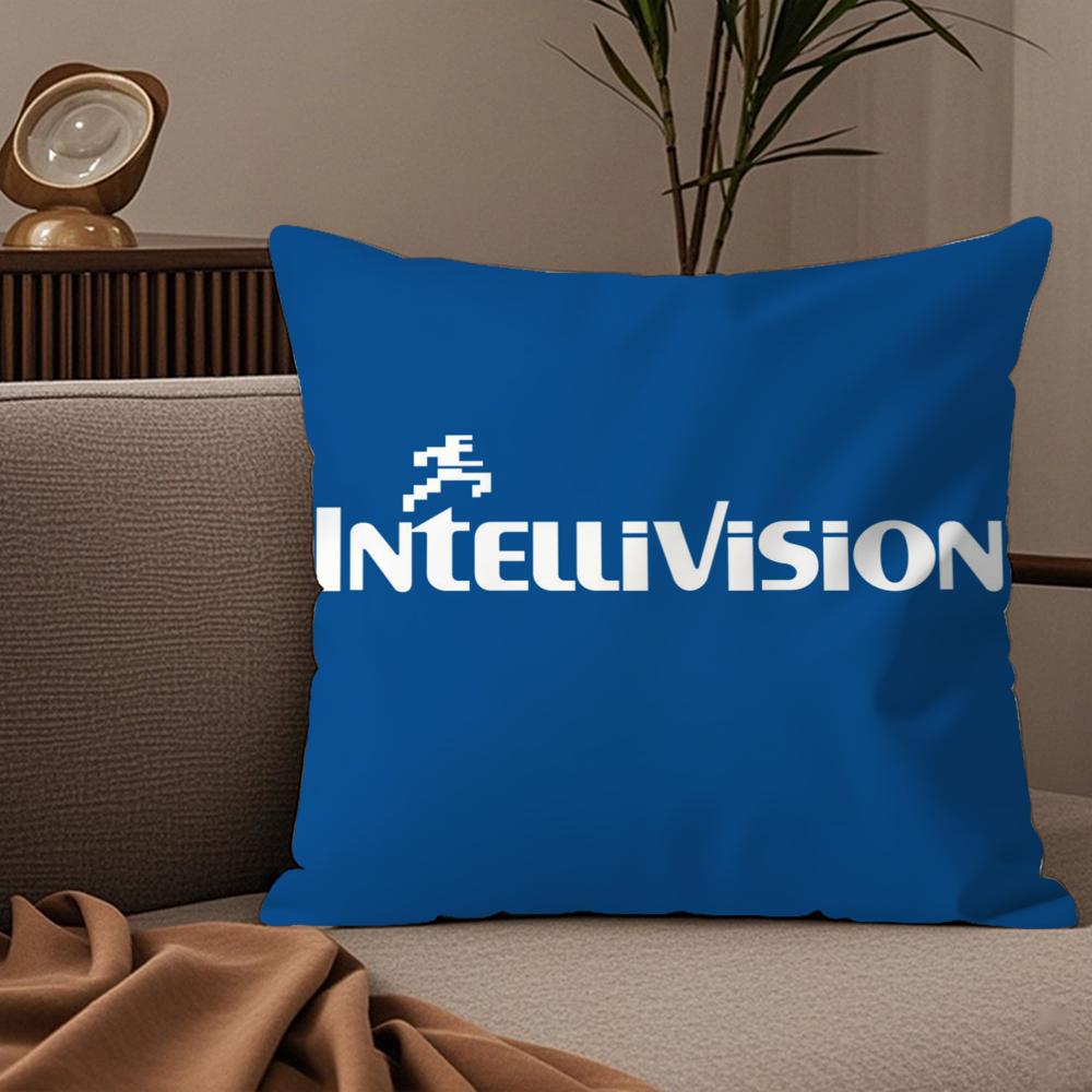 Fashion IIntellivision Pillow Case Silky elegant Comfort Sofa Bed Invisible zipper