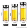Fuguang Portable Double-Layer Glass Tea Cup