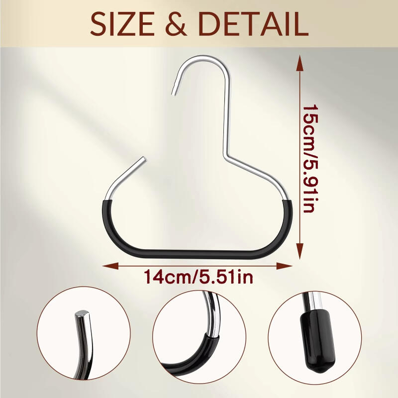 2/5Pcs Durable Circle Ring Hat Hanger Closet Hat Hanger Baseball Cap Rack Organizer Hat Hanging Holder Scarf Towel Tie Storage
