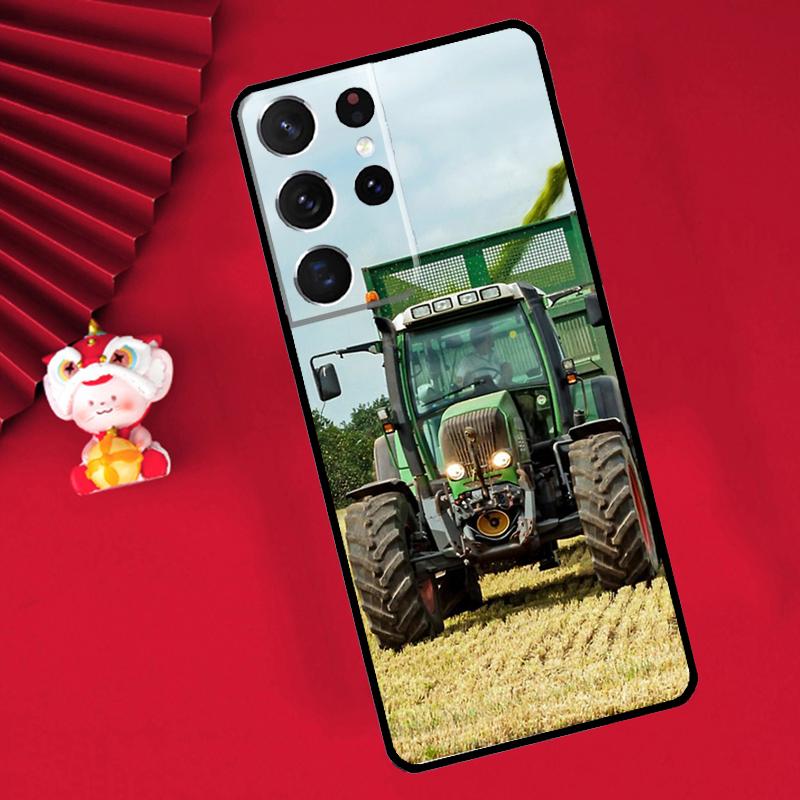 Farm Vehicle Tractor Case For Samsung Galaxy S24 Ultra S22 S23 Plus Note 10 Note 20 S8 S9 S10 S20 S21 FE Cover