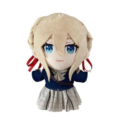 Anime Violet Evergarden Pluszowe Zabawki 20 cm Postać z kreskówki Cosplay Słodka Miękka Wypchana Poduszka Prezent Urodzinowy