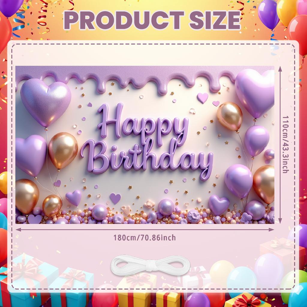 Party Hintergrund Stern Konfetti Banner Feier Banner Dekoratives Design Geburtstagsdeko Für Innendekoration Party Feier