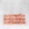 170Pcs/Box Bare Copper Open Barrel Terminals Battery Cable Crimp Connectors SC Lugs