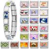 Colorful Charm Italian Links Cartoon Charm Bracelet Link  for Making DIY Jewelry