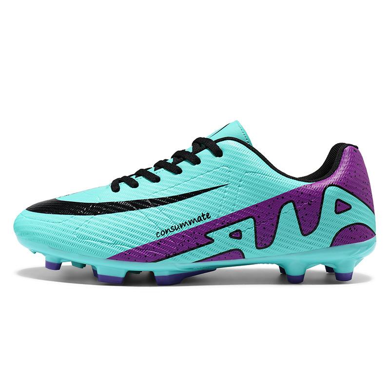 New Comfortable and Wear-resistant Spikes Men's and Women's Youth Student Football Shoes