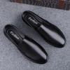 Fashion Luxury Brand Men Genuine Leather Casual Shoes Elegantes Business Office Loafers Man Driving Moccasins Comfortable Slip on Flats