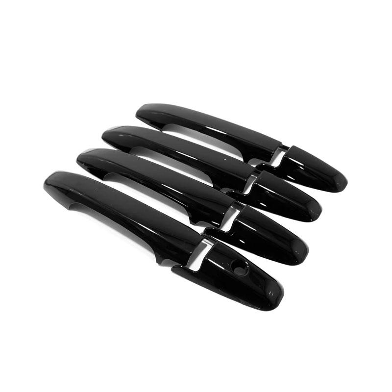 

For Honda Civic FD2 Type-R 2006 2007 2009 2008 2010 2011 ABS Chrome Carbon Fiber Door Handle Cover Exterior Styling Accessories чорний