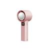 3000mAh Portable Handheld Fan Strong Winds Turbo Fan Rechargeable Digital Display Mini Cooling Fan 157 * 59mm