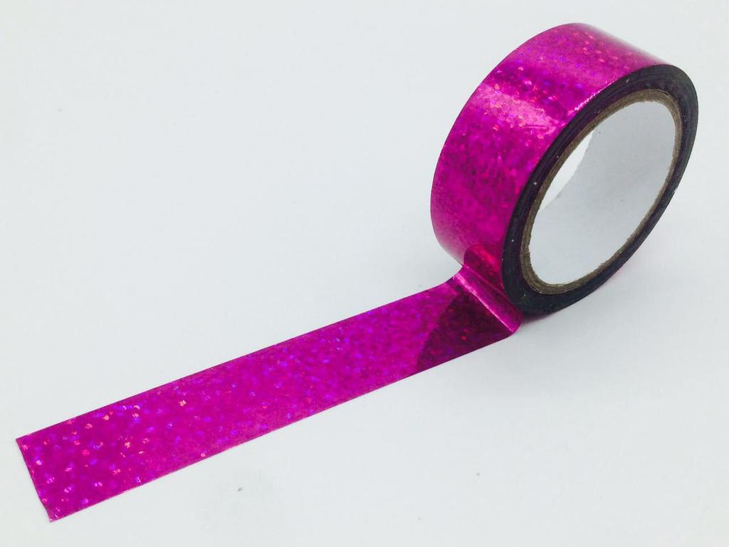 Reflective Colorful Laser Tape for Stationery, Books, Desks, Chairs, and Gift Wrapping Decorations