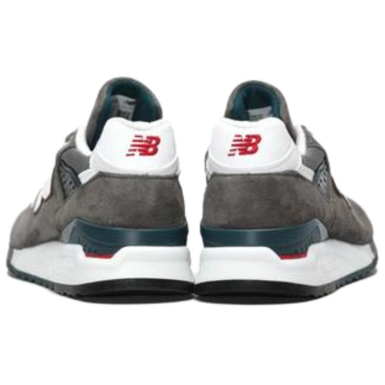 New Balance 998 Klassisches Grau Marineblau Weiß Unisex Sneaker Grün Marineblau-Weiß M998CRA