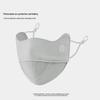 Junbie Sval Andningsbar Isilke Solskyddsmask