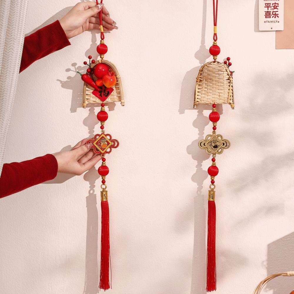 Traditioneller Frühlingsfest Anhänger Quaste Pferdejahr Dekoration Neujahrsgeschenk