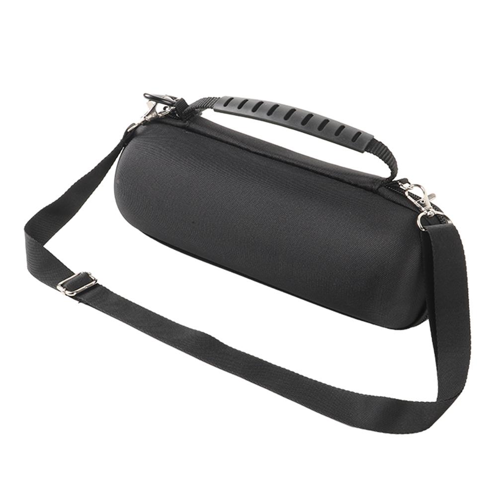 For JBL Flip 7 Flip 6 Flip 5 Speaker Case Shockproof Storage Bag with Carabiner and Shoulder Strap