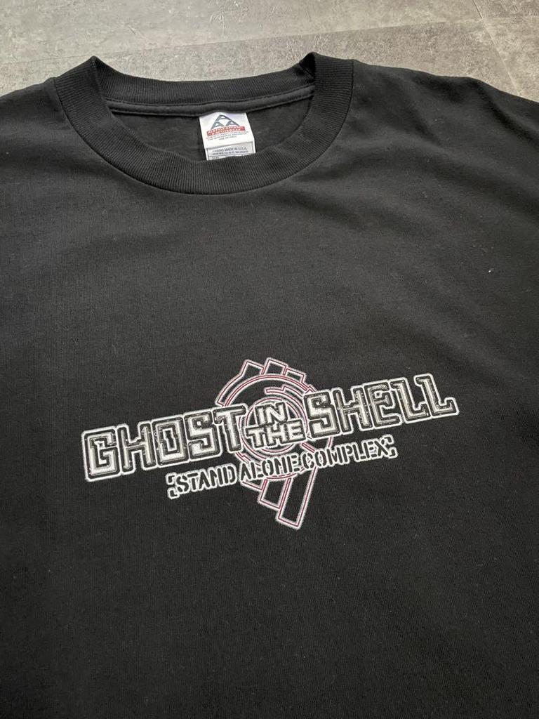 [USED] 00s Ghost In the Shell Vintage T-Shirt 2002 2005 Batou