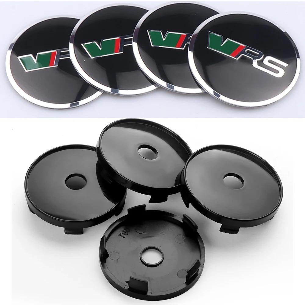 4Pcs/Set Multi-Platfrom Wheel Center Hub Caps Stickers Tire Rim Covers for Skoda Octavia VRS Vision Kodiaq Favorit Rapid Fabia S