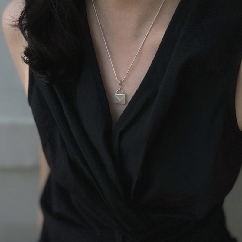 THE BORING Love Letter Necklace (2type)