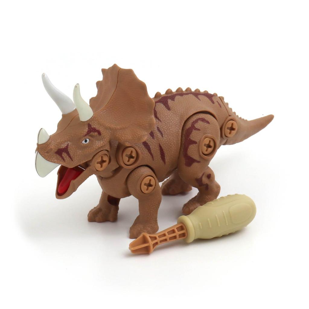 FO. SPIELZEUGKISTE Lernspielzeug DIY-Spielzeug Dinos Set mit 4 Stück (6581923) Dinosaurier-Bauspielzeug
