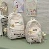 Schoolbag Korean version schoolbag female college student leisure college style computer backpack cute large capacity junior high school student class