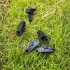 Sturdy Tent Clips Outdoor Tarpaulin Clips -wind Fixed Camping Tent Hook Clamp Clip for Outdoor Camping