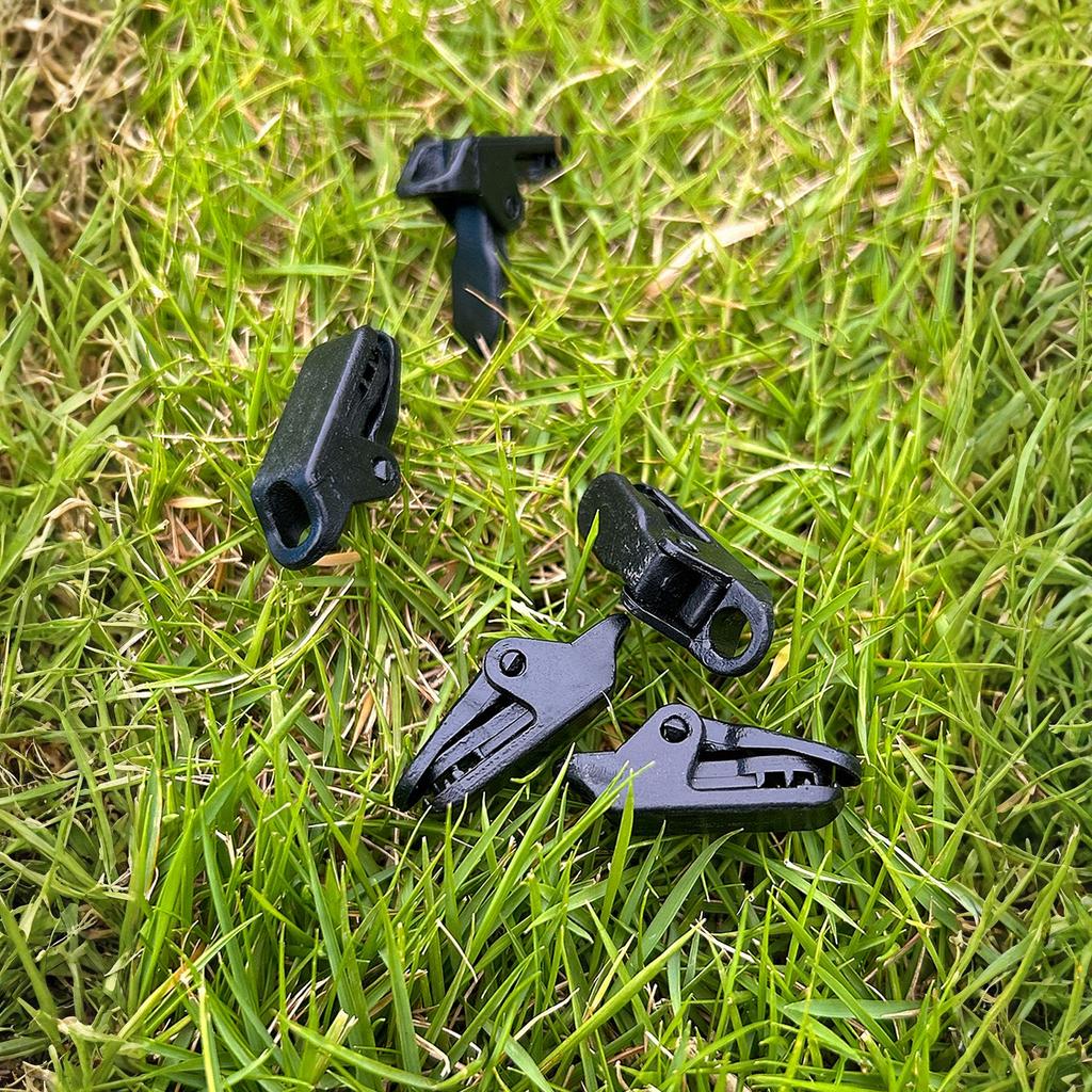 Sturdy Tent Clips Outdoor Tarpaulin Clips -wind Fixed Camping Tent Hook Clamp Clip for Outdoor Camping