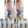 Elegant Plus Size Women Long Sleeve Loose Blouse With Baggy V Neck Tunic T Shirt