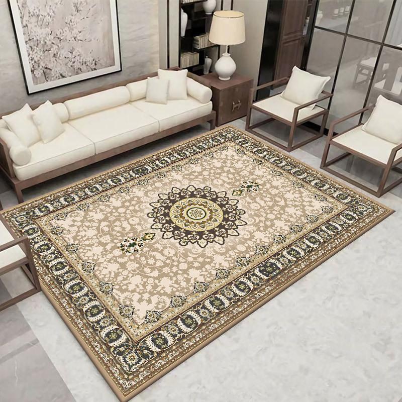 Living Room Persian Carpet Floor Mat Bedroom Sofa Coffee Table Tatami Easy To Maintain At Home Foot Mat
