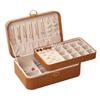 Large Capacity Locked Jewelry Box Space Saving Jewelry Storage Case  Bracelet