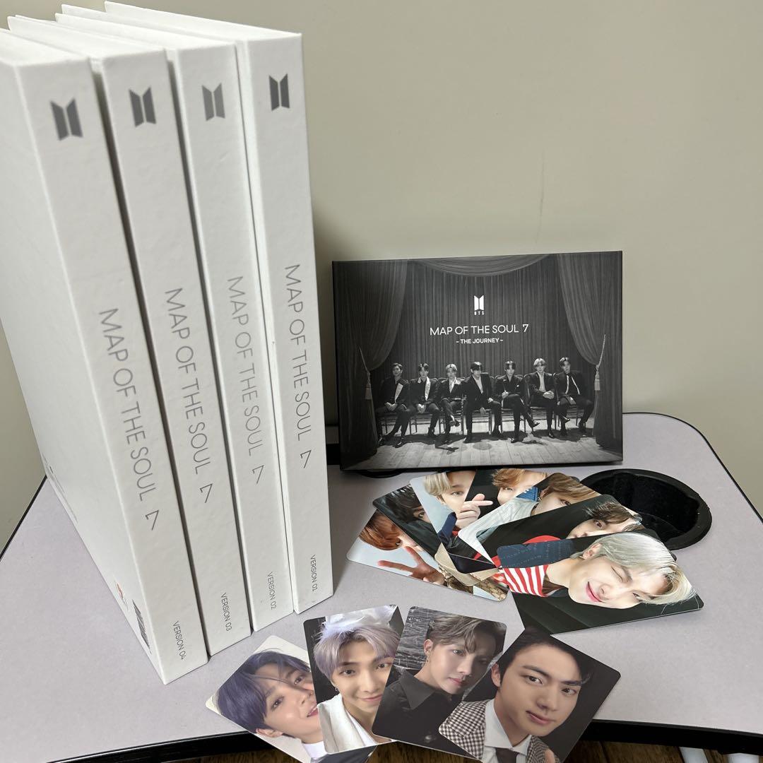 

[USED] MAP OF THE SOUL 7 4-disc set + THE JOURNEY bonus included