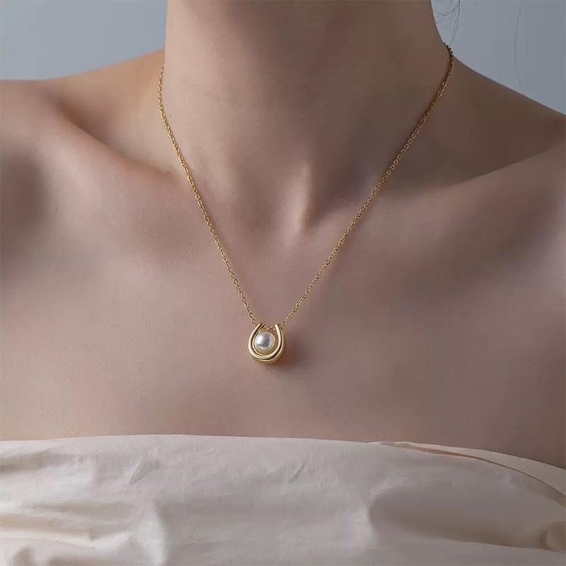 Hot Selling Fashion Pendant Necklaces diamond Beautiful Chain Colliers Suspendus Elegant Custom Popularity Pendant Necklaces золотой