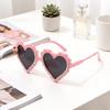 2026 Cute Ice Cream Kids Sunglasses Heart Frame UV Blocking Sweet Party Photo Props For Girls Children Birthday Gift KJ243