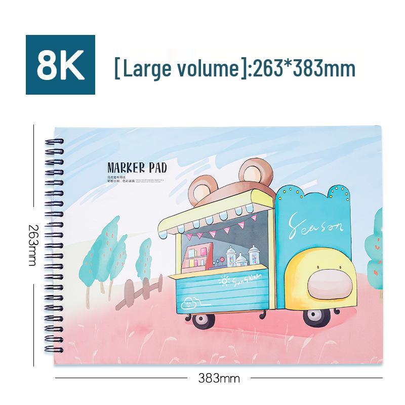 Xitong Art Sketchbook for Students: B5/A4 Sizes - Ideal for Primary & Kindergarten Art Projects