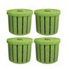 16pack Hydroponic Planting Basket Soilless Cultivation Net Pot Pot Cup for Home and Commercial Aquariums