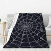 Halloween Spider Web Flannel Blanket Children Adult Gifts Blanket Office Blanket