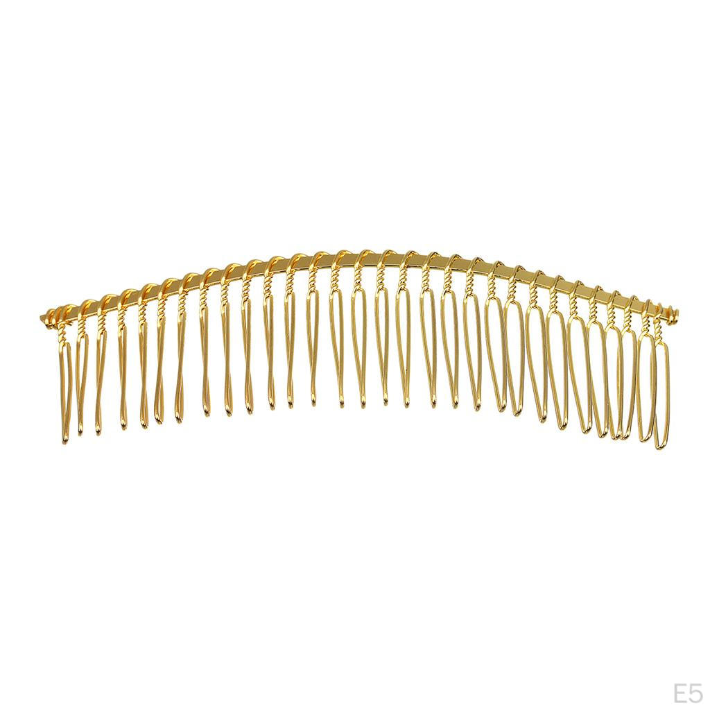 Hair Clips Side Combs Barrette Findings For DIY