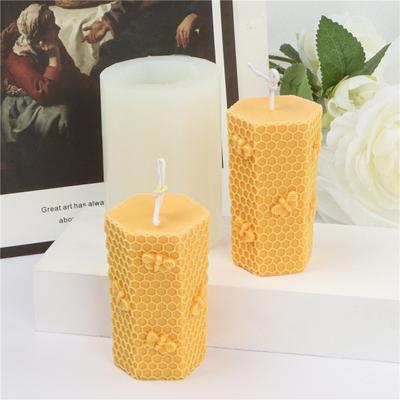 1 pièces bougie Gel de silice moule bricolage savon parfumé fait à la main résine gâteau moule à gâteau cire de soja bougie moule LM