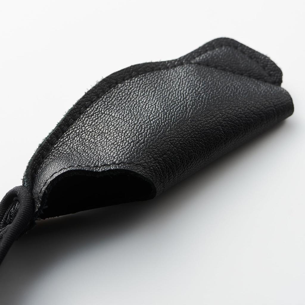 SOSHIN 7724 RBB Finger Protector, Black, Large