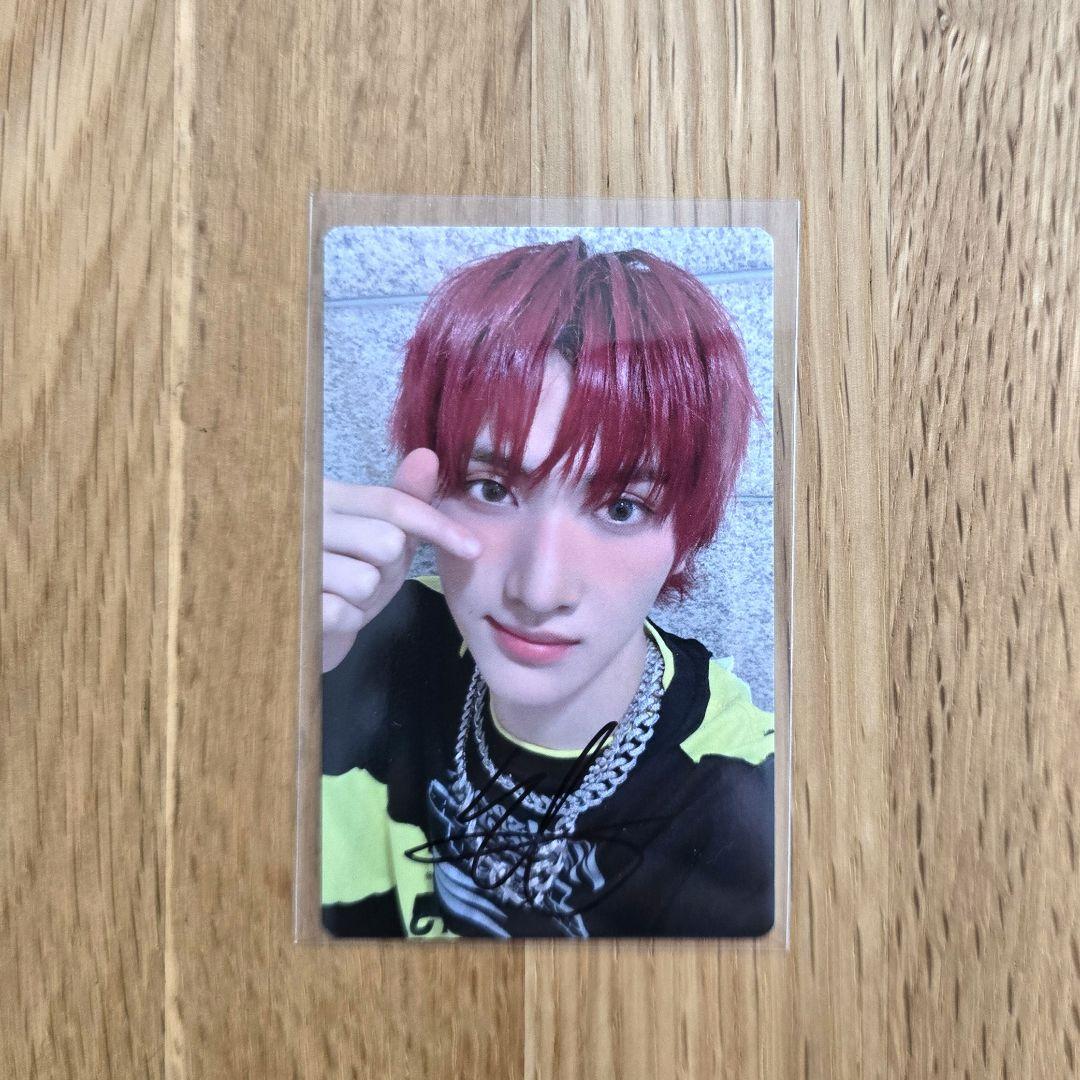 [USED] Xikers Seun Autographed Photocard
