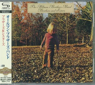 CD ALLMAN BROTHERS BAND  Brothers  Sisters SHMCD UICY25047 CAPRICORN 2011 Japan Obi Rock