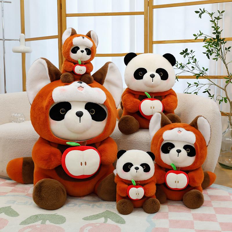 Stuffed Plush Panda Animal With Soft Pp Cotton Filling Children Collectors And
