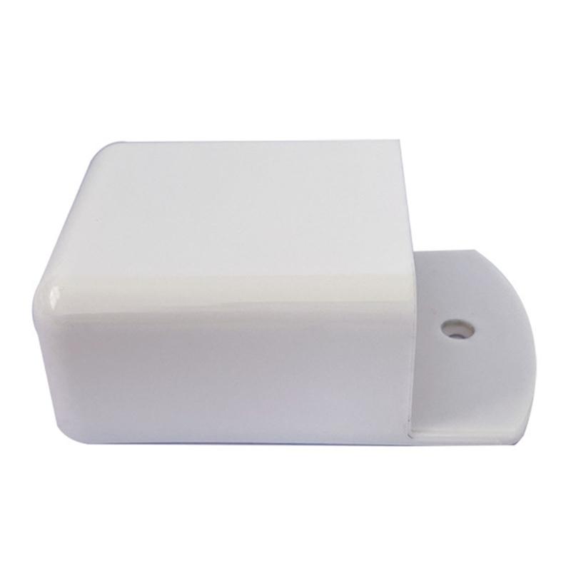 Pack of 6 ABS Plastic Wall Mounted Storage Boxes for Remotes Keys Multipurpose Use Various Locations
