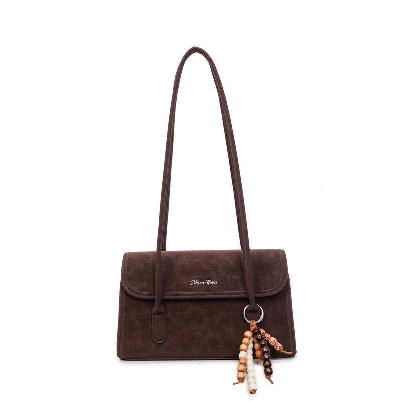 Fashion retro bag women's autumn and winter commute shoulder underarm bag portable commuter bag